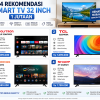 4 Rekomendasi Smart TV 32 Inch 1 Jutaan
