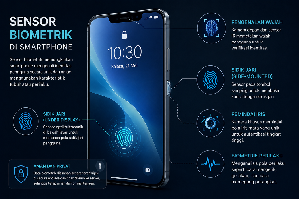 BIOMETRIK PADA HP