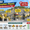 100 TPH Stone Crusher Plant: Process, Equipment & Tips