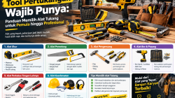 Tool Pertukangan Wajib Punya: Panduan Memilih Alat Tukang untuk Pemula hingga Profesional