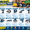 10 Basic Power Tools for Beginners: A Buying Guide
